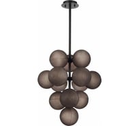 Люстра подвесная ST-Luce Черный/Дымчатый G9 1х5W ST luce SL1184.403.13