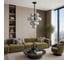 Люстра подвесная ST-Luce Черный/Дымчатый G9 1х5W ST luce SL1184.403.13 3