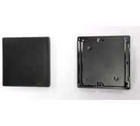 Заглушка для профиля МЕТА-МИ MI-LINE 50 черная 10 шт MI LID-0292