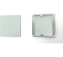 Заглушка для профиля МЕТА-МИ MI-LINE 50 серая 10 шт MI LID-0278