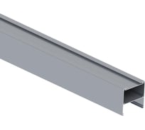 Профиль МЕТА-МИ MI-LINE 50 алюминиевый WHITE 1000mm MI PR-0056