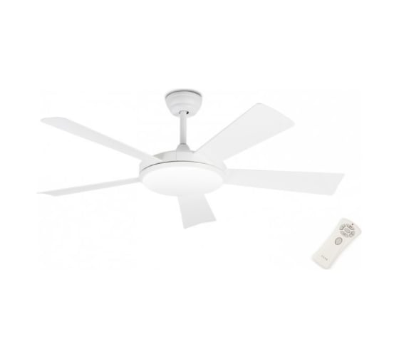 Потолочный вентилятор Faro SAONA WHITE CEILING FAN LED 24W 129175