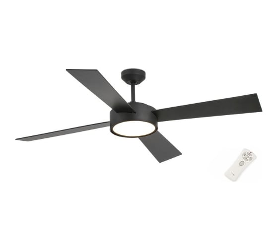 Потолочный вентилятор Faro HYDRA BLACK 16W LED 129177