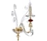 Бра Crystal Lux Catarina AP1 Gold/Transparent-Cognac 1