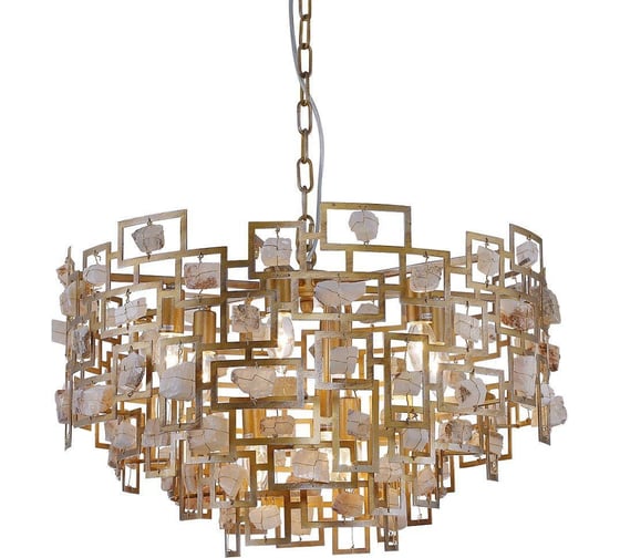 Подвесная люстра Crystal Lux Diego SP9 D600 Gold