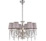 Подвесная люстра Crystal Lux Alegria SP6 Silver-Brown 1