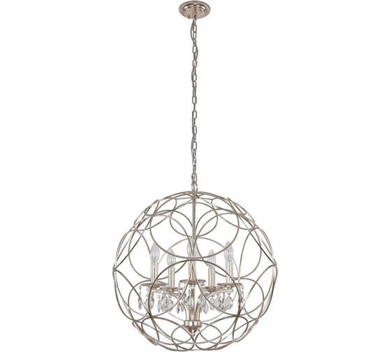 Подвесная люстра Crystal Lux Aria SP5 Silver