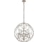 Подвесная люстра Crystal Lux Aria SP5 Silver 1