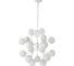 Подвесная люстра Crystal Lux Medea White SP18 1