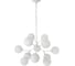 Подвесная люстра Crystal Lux Medea White SP12 1