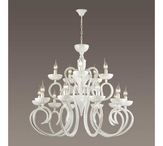 Люстра ODEON LIGHT, E14 15х40W ZEFIRO 3932/15
