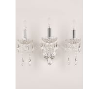 Хрустальное бра Bohemia Classic Light 107B/3/165 Ni