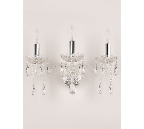 Хрустальное бра Bohemia Classic Light 107B/3/165 Ni 1