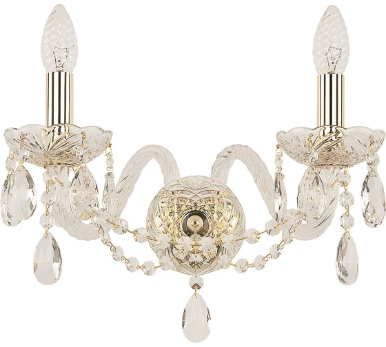 Хрустальное бра Bohemia Classic Light 116B/2/165 G