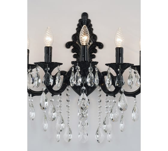 Хрустальное бра Bohemia Classic Light AL7801B15/5/210 B BG