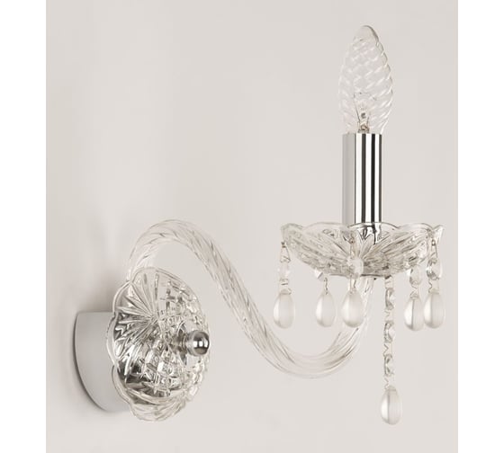 Хрустальное бра Bohemia Classic Light 112B/1/165 Ni V0300
