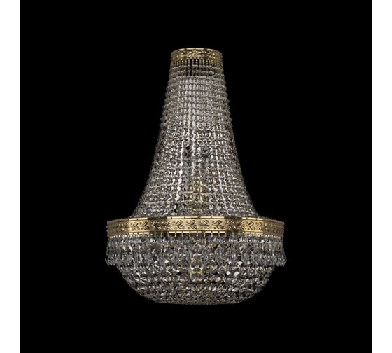Хрустальное бра Bohemia Classic Light 19011B/H2/35IV G 1