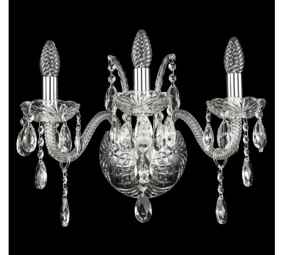 Хрустальное бра Bohemia Classic Light 105B/3/165 Ni 1