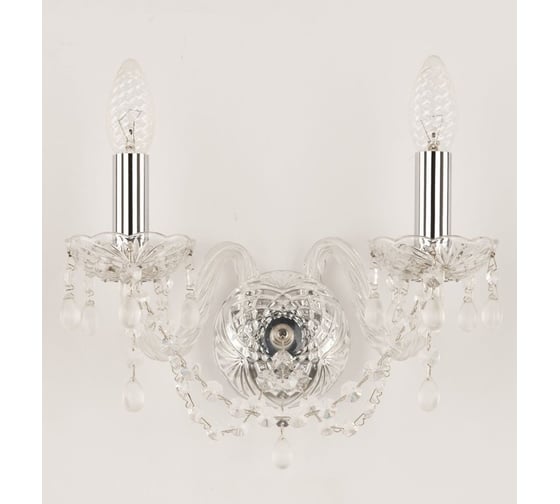 Хрустальное бра Bohemia Classic Light 112B/2/141 Ni V0300 1