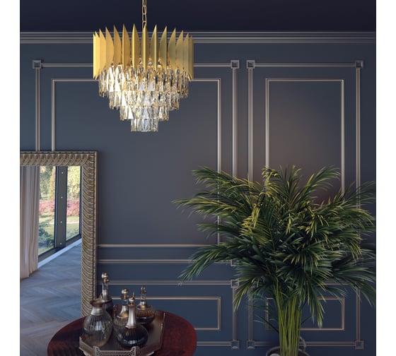 Люстра ODEON LIGHT, металл E14 12х40W VALETTA 4124/12