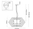 Люстра ODEON LIGHT, металл E14 4*40W STOLA 4663/4 3