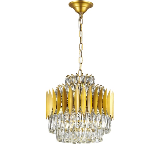 Люстра ODEON LIGHT металл, хрусталь E14 12х40W VALETTA 4123/12