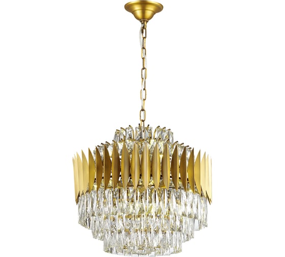 Люстра ODEON LIGHT, металл, хрусталь E14 16х40W VALETTA 4123/16 1