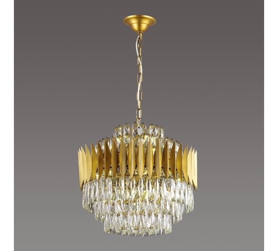 Люстра ODEON LIGHT, металл, хрусталь E14 16х40W VALETTA 4123/16