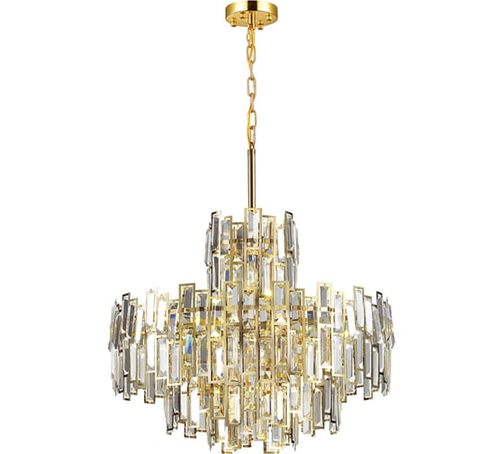 Люстра ODEON LIGHT, металл, хрусталь E14 8х40W AGNES 4122/8