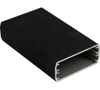 Профиль МЕТА-МИ MI-OCMP алюминиевый, ANOD BLACK, 88x36,5x1000мм MI PR-0124