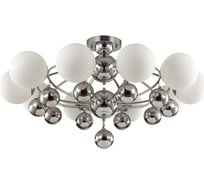 Люстра ODEON LIGHT, потолочная, стекло E27 10х60W JOLLY 3953/10C
