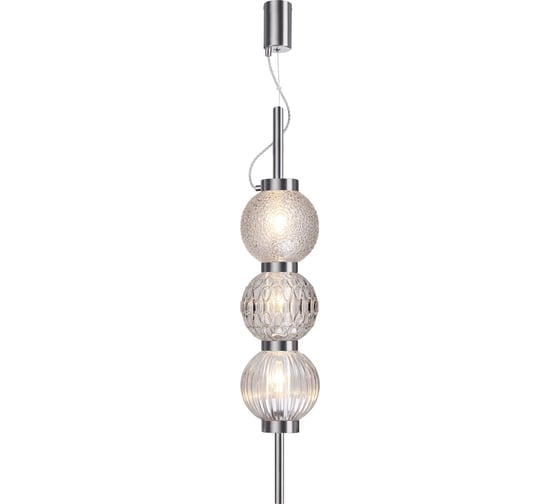 Подвес ODEON LIGHT FRANCESCA стекло, E14, 40W 4273/3