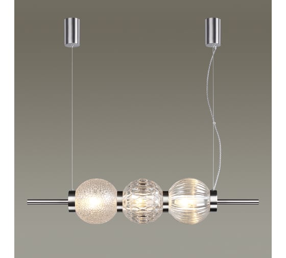 Подвес ODEON LIGHT FRANCESCA стекло, E14, 40W 4273/3