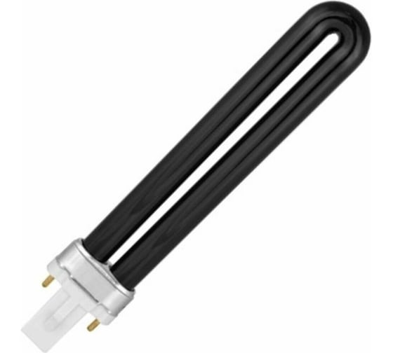 Лампа ультрафиолетовая LightBest BLB 9W G23 черное стекло 365 нм 700909028