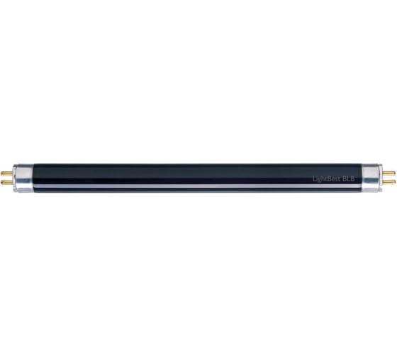 Лампа ультрафиолетовая LightBest BLB 4W T5 G5 черное стекло 365 нм 700909029