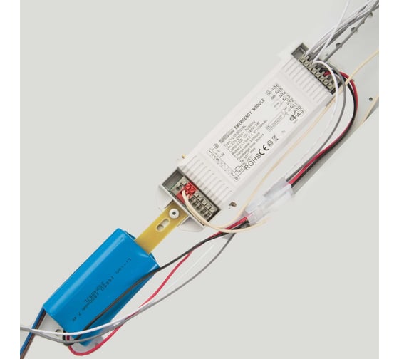 Аварийный светодиодный светильник МАКСИ VS253 76W 9500Lm 5000-5500К МИКРОПРИЗМА IP40 с БАП (vsesv) на 1 час ВСЕСВЕТОДИОДЫ vs253-76-mpr-5k-li1h