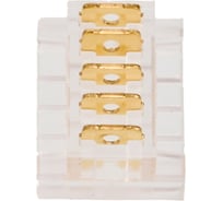 Коннектор Wolta последовательный для ленты SMD RGBW шириной 12мм, комплект из 3шт, артикул WLS-5PIN-RGBW-12MM-I