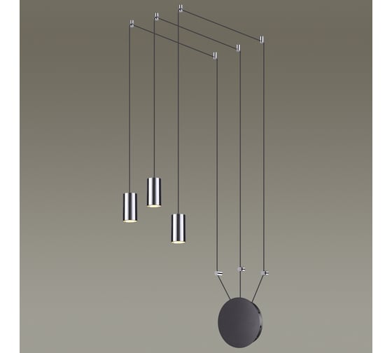 Подвес ODEON LIGHT LUCAS "паук" металл, GU10, LED, 30W 3897/3