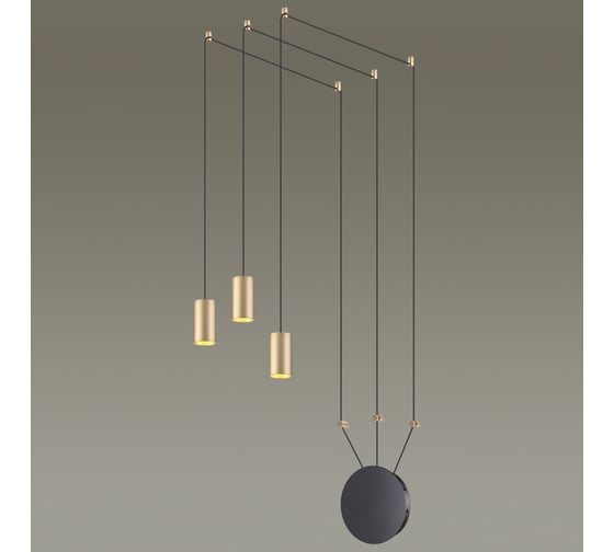 Подвес ODEON LIGHT LUCAS "паук" металл, GU10, LED, 30W 3898/3
