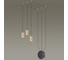 Подвес ODEON LIGHT LUCAS "паук" металл, GU10, LED, 30W 3898/3 2