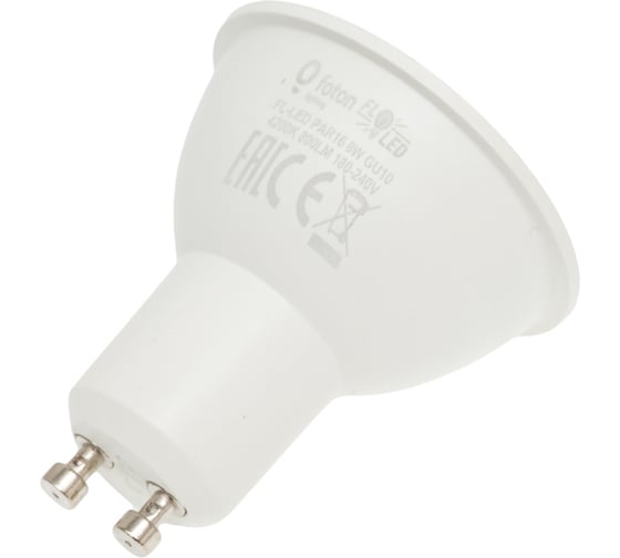 Лампа FL-LED PAR16 8W 220V GU10 4200K 55xd50 800Лм FOTON_LIGHTING 615084