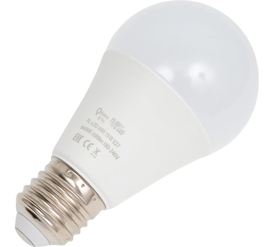 Лампа FL-LED A60 15W E27 6400К 220В 1500Лм 60x112мм FOTON_LIGHTING 615367