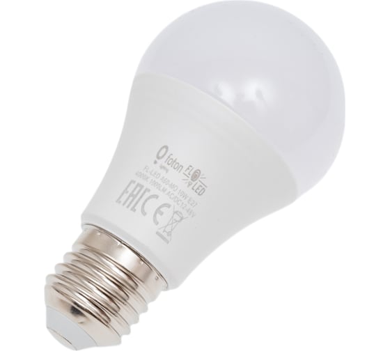 Лампа FL-LED A60-MO 12-48V AC-DC 10W E27 4000K 1000Lm FOTON_LIGHTING 616654