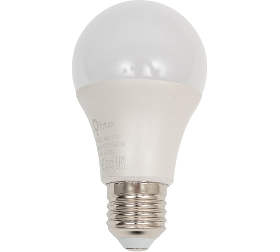 Лампа FL-LED A60-MO 36-48V AC-DC 11W E27 4000K 1060Lm FOTON_LIGHTING 611321