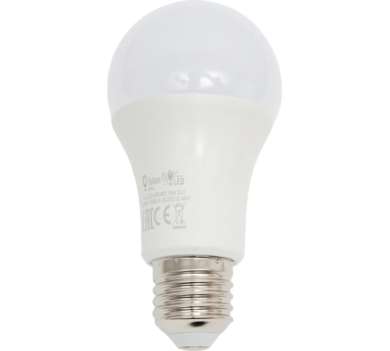Лампа FL-LED A60-MO 12-48V AC-DC 15W E27 4000K 1500Lm FOTON_LIGHTING 616692