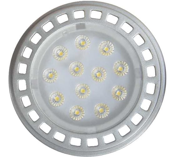 Лампа FL-LED AR111 18W 30 2700K 12VAC-DC G53 d111x55 1400lm 610829