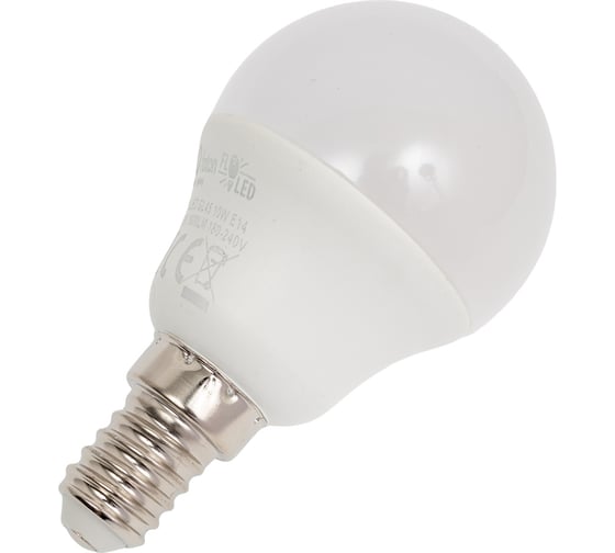 Лампа шарик FL-LED GL45 10W E14 2700К 220V 1000Лм 45x80мм FOTON_LIGHTING 615497