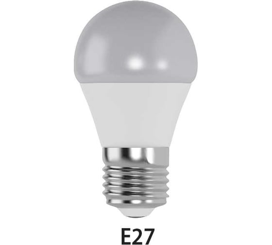 Лампа шарик FL-LED GL45 12W E27 6400К 220V 1200Лм 45x88мм FOTON_LIGHTING 615541 1