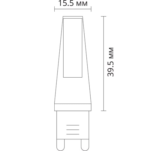 Светодиодная лампа ARTE LAMP LUGO Капсульная 2.5W 240Lm 3000К G9 A0925-3K