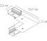 Коннектор-ввод питания для шинопровода ARTE LAMP TRACK ACCESSORIES A120333P 3